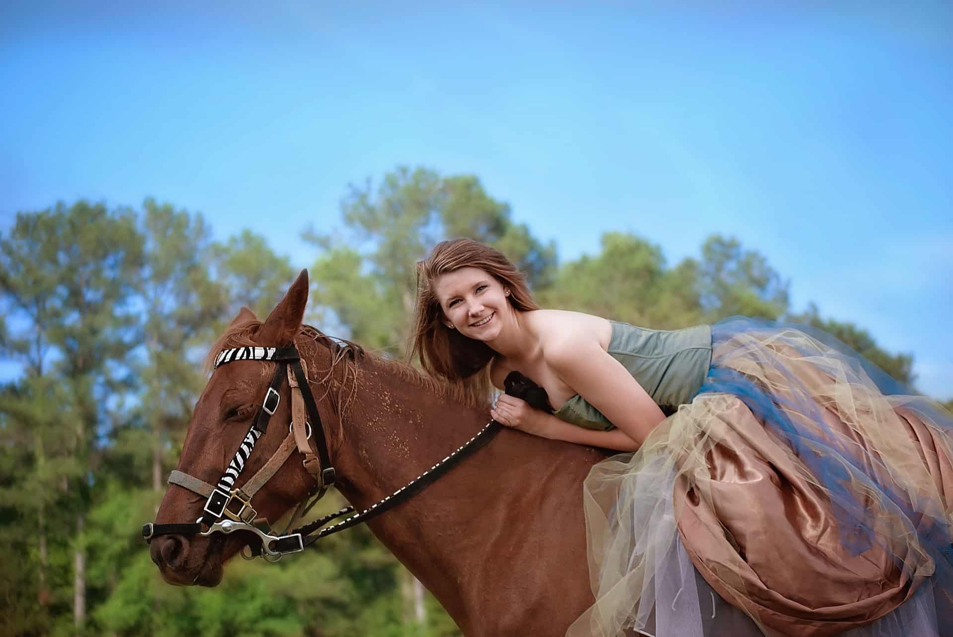 Why do women love horseback riding?